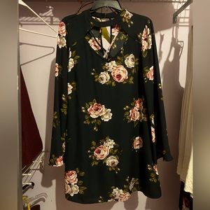 Printed casual dress